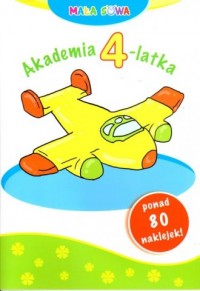 Akademia 4-latka - okładka podręcznika