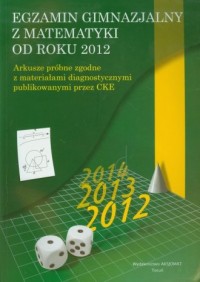 Egzamin gimnazjalny z matematyki - okładka podręcznika