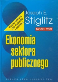 Ekonomia sektora publicznego - okładka książki