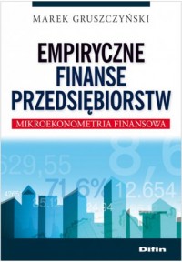 Empiryczne finanse przedsiębiorstw - okładka książki