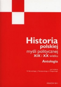 Historia polskiej myśli politycznej - okładka książki
