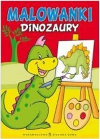 Malowanki. Dinozaury - okładka książki