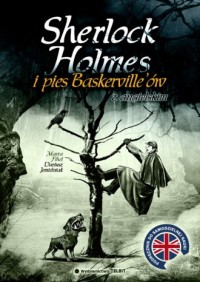 Sherlock Holmes i pies Baskervillów - okładka podręcznika