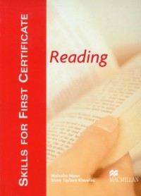 Skills for First Certificate Reading - okładka podręcznika
