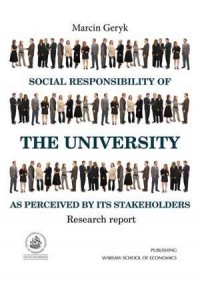 Social responsibility of the university - okładka książki