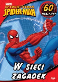 Spider-Man W sieci zagadek - okładka książki