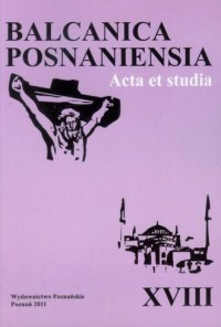 Balcanica Posnaniensia. Acta et - okładka książki
