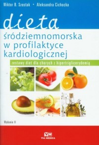 Dieta śródziemnomorska w profilaktyce - okładka książki