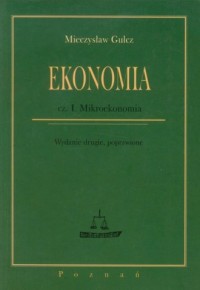 Ekonomia cz. 1. Mikroekonomia - okładka książki