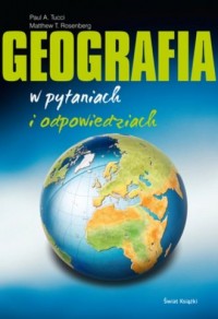 Geografia w pytaniach i odpowiedziach - okładka książki