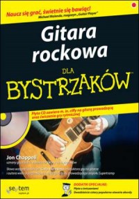 Gitara rockowa dla bystrzaków - okładka książki