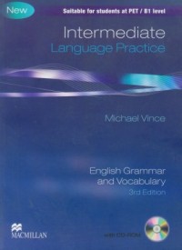 Intermediate language practice - okładka książki