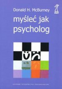 Myśleć jak psycholog - okładka książki