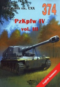 PzKpfw IV vol. III. Tank Power - okładka książki