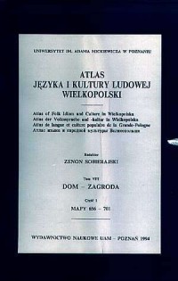 Atlas języka i kultury ludowej - okładka książki