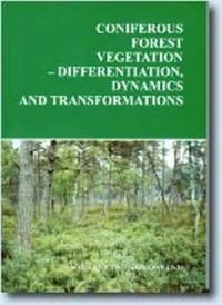 Coniferous forests vegetation - - okładka książki