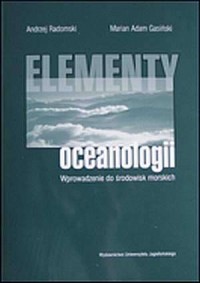 Elementy oceanologii. Wprowadzenie - okładka książki