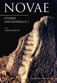 Novae. Studies and materials I - okładka książki