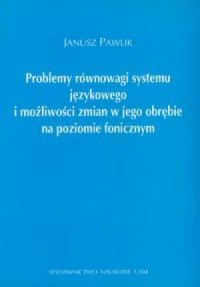 Problemy równowagi systemu językowego - okładka książki