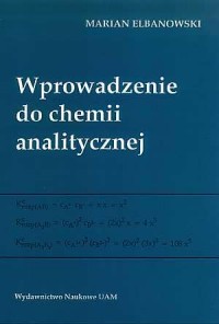 Wprowadzenie do chemii analitycznej - okładka książki