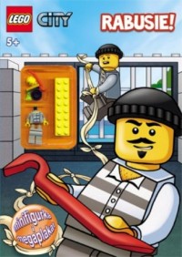 LEGO City 5+. Rabusie! - okładka książki