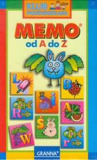 Memo od A do Ż (gra planszowa) - zdjęcie zabawki, gry