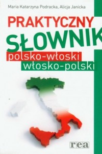Praktyczny słownik polsko-włoski, - okładka książki
