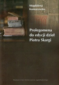 Prolegomena do edycji dzieł Piotra - okładka książki