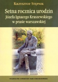 Setna rocznica urodzin Józefa Ignacego - okładka książki