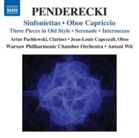 Sinfoniettas, Oboe Capriccio, Three - okładka płyty