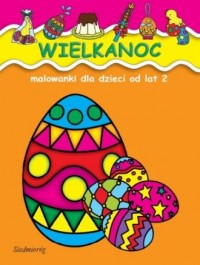 Wielkanoc Malowanki dla dzieci - okładka książki