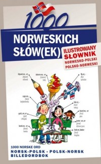 1000 Norweskich słów(ek). Ilustrowany - okładka książki