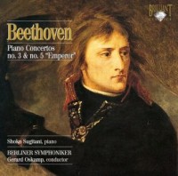 Beethoven: Piano Concertos no. - okładka płyty