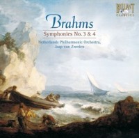 Brahms: Symphonies Nos. 3 & 4 (CD) - okładka płyty