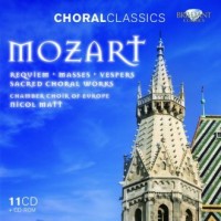 Choral Classics: Mozart (11 CD) - okładka płyty