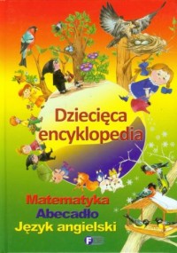 Dziecięca encyklopedia. Matematyka, - okładka książki