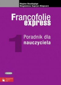 Francofolie express 1. Poradnik - okładka podręcznika