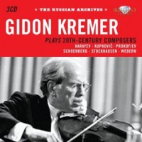 Gidon Kremer plays 20th Century - okładka płyty