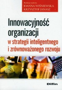 Innowacyjność organizacji w strategii - okładka książki