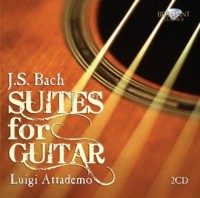 J. S. Bach: Suites for Guitar (CD) - okładka płyty