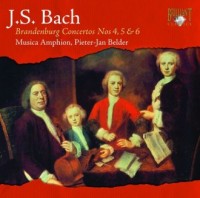 J.S. Bach: Brandenburg Concertos - okładka płyty