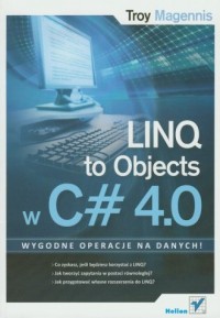 LINQ to Objects w C# 4.0 - okładka książki