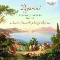Paganini: String Quartets Nos. - okładka płyty