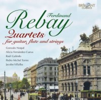 Rebay: Quartets for guitar, fluta - okładka płyty