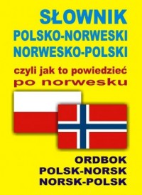 Słownik polsko-norweski, norwesko-polski - okładka książki