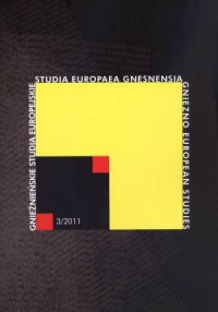 Studia Europaea Gnesnensia 3/2011 - okładka książki