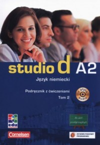 Studio d A2. Język niemiecki 2. - okładka podręcznika