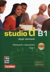 Studio d B1. Język niemiecki. Podręcznik - okładka podręcznika