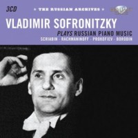Vladimir Sofronitzky plays Russian - okładka płyty