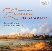 Zuccari: Cello Sonatas (CD) - okładka płyty